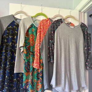4 LuLaRoe tops